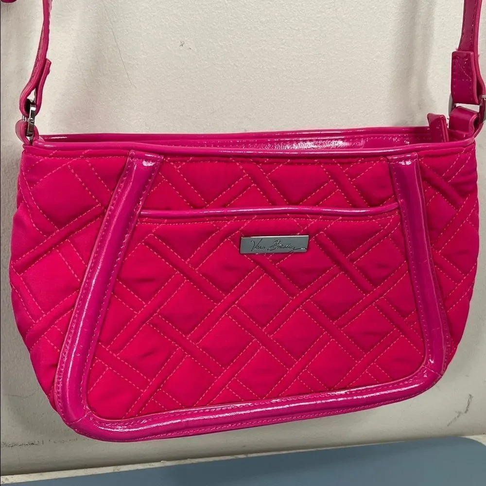 Vera Bradley Pink Quilted Crossbody Bag